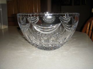 Waterford Lismore Wedding Large Centerpiece Or Punch Bowl Cut Crystal Bowl Rare
