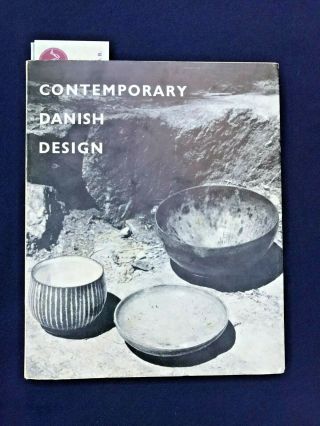 Rare 1960 Book On Modern Danish Design.  Axel Salto.  Hans Wegner.  Arne Jacobsen