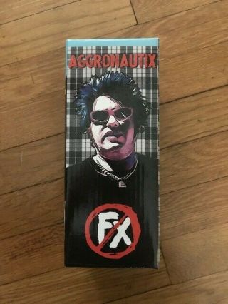 Aggronautix Fat Mike Bobblehead Throbblehead With Pin NOFX Rare Green Day AFI 5
