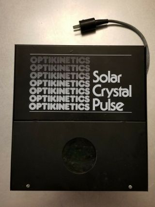 Optikinetics Solar Crystal Pulse - Vintage Lighting Effect - Solar 250 - Rare