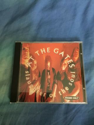 At The Gates - Slaughter Of The Soul Promo Cd Rare Carcass Amon Amarth Slayer