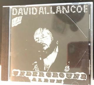 David Allan Coe Underground Album Cd Sex Racist Oop Banned Rare