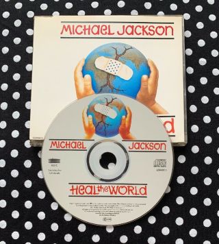 Michael Jackson - Heal The World Rare Cd Single