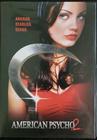 American Psycho 2 (dvd,  2002,  Widescreen) Mila Kunis Horror Thriller Rare Oop