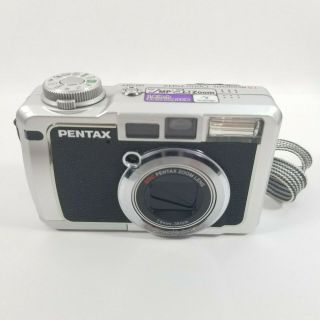 Pentax Optio 750Z 7MP Digital Camera Bundle RARE 2