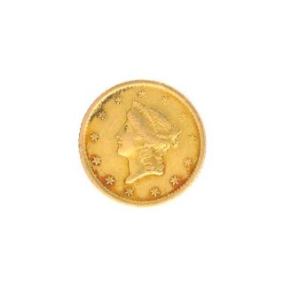 Very Rare 1851 - O $1 U.  S.  Liberty Head Gold Coin Great