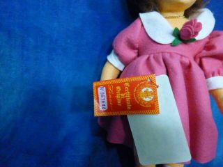 Rare Lenci Felt Doll Natalia Nurnberg Toy Fair w Box Papers Brunette 1994 DC70 7