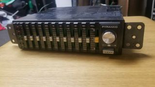 Pyramid SE801 VL - LED Graphic Equalizer Booster 10 Band Old school RARE HIFI 2