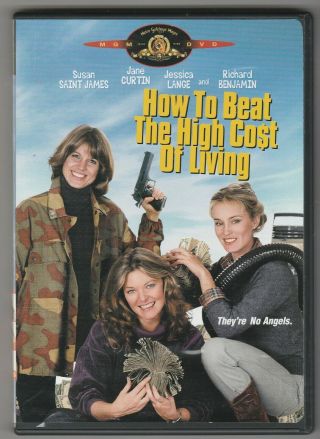How To Beat The High Cost Of Living Dvd Jane Curtain Jessica Lange Rare Oop