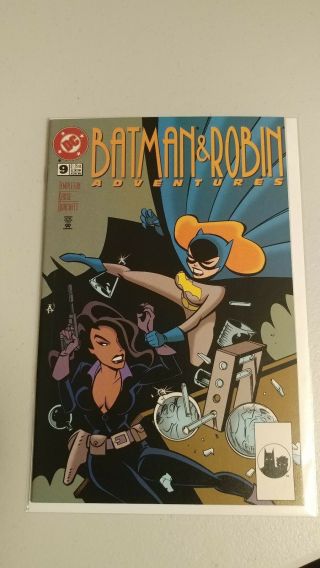 Batman And Robin Adventures 9 Batgirl Cover Variant Upc Edition Vf/nm Rare