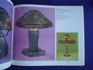 Rare Tiffany Studios Bronze Favrile Glass Lamp At Book Alastair Duncan 6