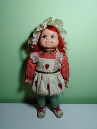 Vintage 1980s Rare Strawberry Shortcake Doll Figure