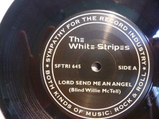 The White Stripes - Lord,  Send Me An Angel ULTRA RARE 7  (Sympathy for 4