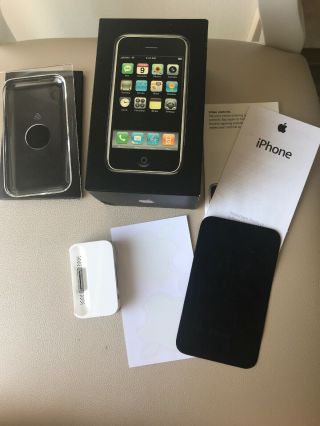 Apple Iphone 1st Generation 8gb 2g Empty Box Rare