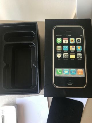 Apple iPhone 1st Generation 8gb 2g Empty Box Rare 2