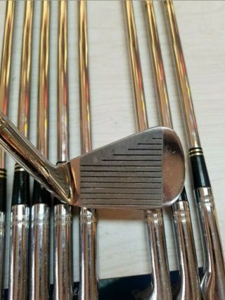 Rare PGA Tommy Armour Silver Scot LH Irons 2 - PW R - Steel 3