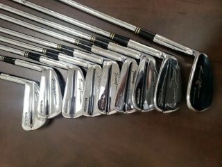 Rare PGA Tommy Armour Silver Scot LH Irons 2 - PW R - Steel 6