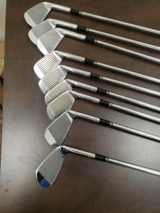 Rare PGA Tommy Armour Silver Scot LH Irons 2 - PW R - Steel 8