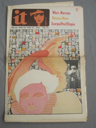 It International Times - Rare,  Vintage - Four Selected Issues From 1960s/70s