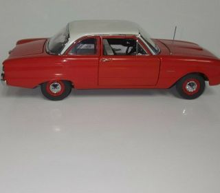 Franklin 1960 Ford Falcon.  Red/white Coupe.  Rare