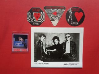 Love And Rockets,  B/w 8x10 " Promo Photo,  4 Backstage Pass,  Originals,  Rare Stuff