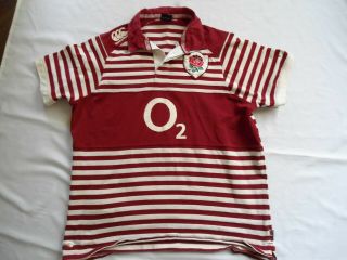 Vintage Rare England Canterbury Rugby Shirt Jersey 3xl