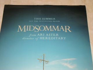 MIDSOMMAR [VER.  B] [DOUBLE - SIDED] 27x40 D/S MOVIE THEATER POSTER [RARE] 7