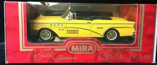 1 18 Buick Century Taxi Convertible Mira Golden Line Rare