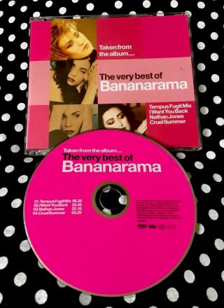 Bananarama - Rare 4 Track Promo Cd Album Sampler S/a/w Pwl