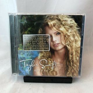 Taylor Swift Deluxe Edition Limited Self Titled Cd Dvd 2 Discs Rare Oop Promo