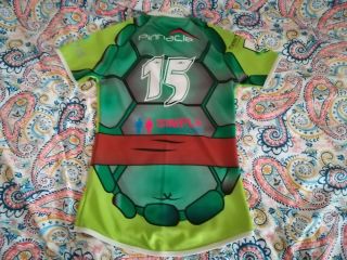 Rare Belief Turtles Sevens Match Worn Player Rugby Union Shirt Jersey Medium 15