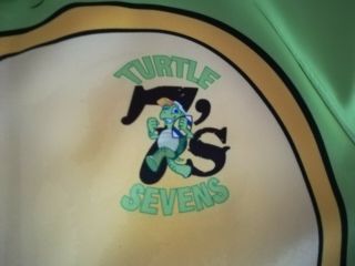 Rare Belief Turtles Sevens Match Worn Player Rugby Union Shirt Jersey Medium 15 5
