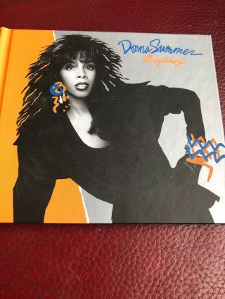 Donna Summer All Systems Go Rare Hard Book Version Extra Tracks