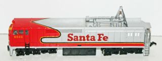 Rare Ho Gauge Bachmann Train Santa Fe 6040 Diesel Engine E60cf Lights Work Atsf