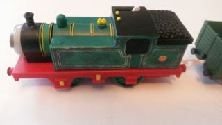 Thomas And Friends Trackmaster Whiff Motorized Railway Train Rare 2007 & Cargo C