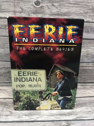 Eerie,  Indiana - The Complete Series (dvd,  2004,  5 - Disc Set) Rare Oop Tv Show