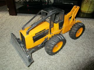 John Deere Farm Toy Tractor 4wd 740 Logger Skidder Extremely Rare