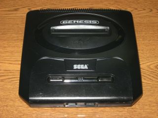 Sega Genesis Model 2 Ultra Rare Majesco Va4 3/4 Mobo Mk - 1451 Console Port Cover