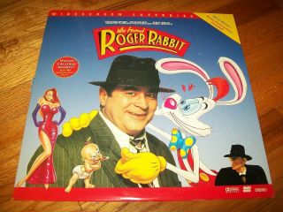 Who Framed Roger Rabbit Laserdisc Ld Widescreen Format W/audio Commentary Rare