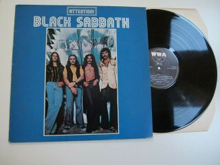 Black Sabbath - Attention Volume Two Lp Ex Vinyl Rare Uk Best Of Album Vol 2