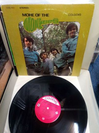 Monkees - More Of The Monkees - 12 " Vinyl Lp (usa) 1st Press Colgems Rare Stereo