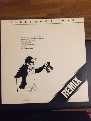Fleetwood Mac - Tusk Remix Ep (1979) Vinyl [rare Radio Station Dj Promo]