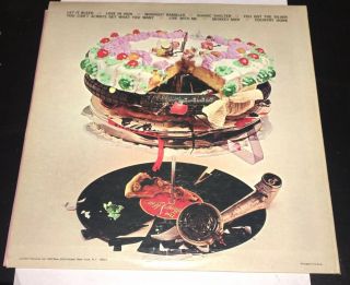 Rolling Stones Let It Bleed London Records ‎NPS - 4 1969 Rare w/ Poster EX/VG, 2