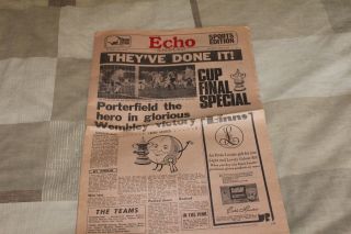 Sunderland F.  A.  Cup Winners - Sunderland Echo Special London Edition Very Rare
