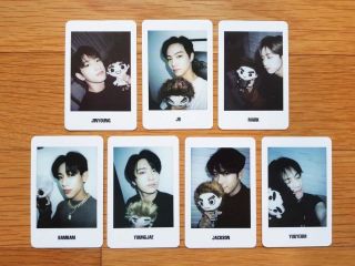 Got7 Arrival,  Fly Got7 Ver Special Polaroid Photocards Select Member,  Rare