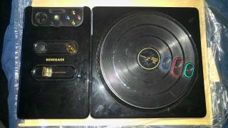 DJ Hero Renegade Limited Edition with Games (Microsoft Xbox 360) Turntable RARE 2