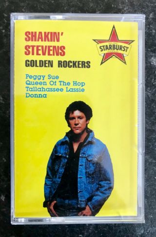Shakin’ Stevens & The Sunsets Rare Cassette Golden Rockers Australia Rockabilly
