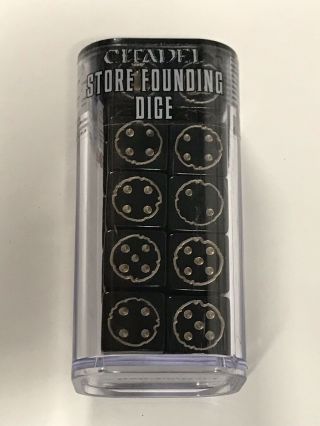 Gw Store Founding Dice - Rare - And - 20 Dice -