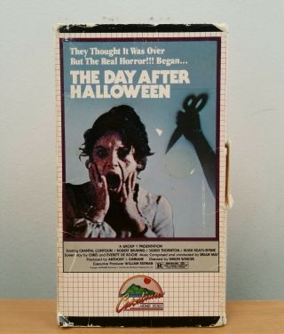 The Day After Halloween Vhs Rare Horror Catalina Night Snapshot Insane