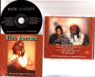 Rich Amerson - Selected Songs & Stories Rare Folk/blues Cd (the Best Of)